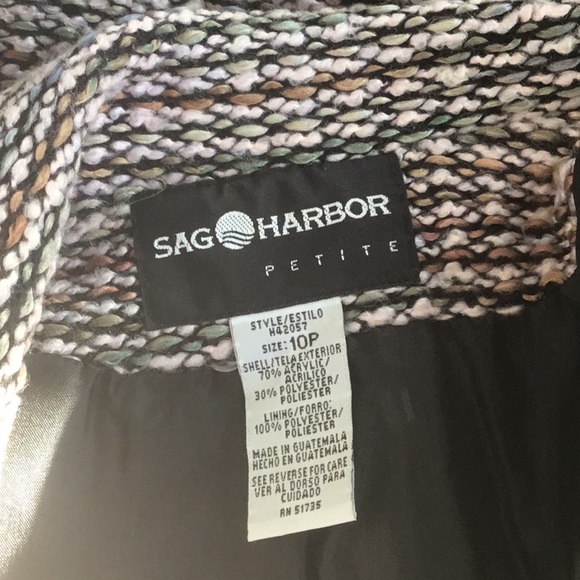 Sag Harbour | Women’s blazer, Jacket, Vintage, Size 10p, soft multicolou… - Picture 5 of 8